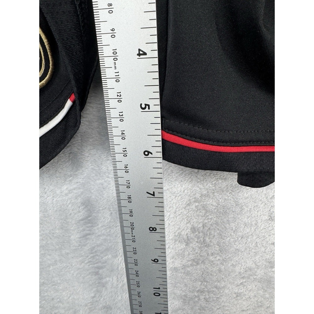 Adidas AC Milan 2012/2013 Home Soccer Football Shorts Black Men's Size L - Picture 5 of 9